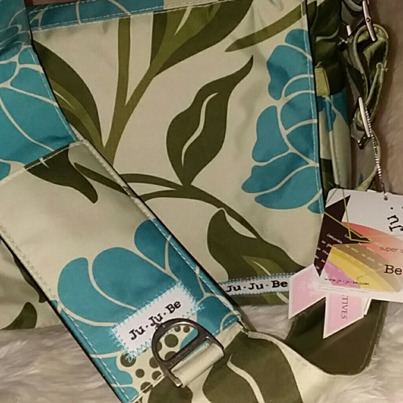 NWT Ju.Ju.Be Marvelous Mums Messenger Diaper Bag - Picture 2 of 8